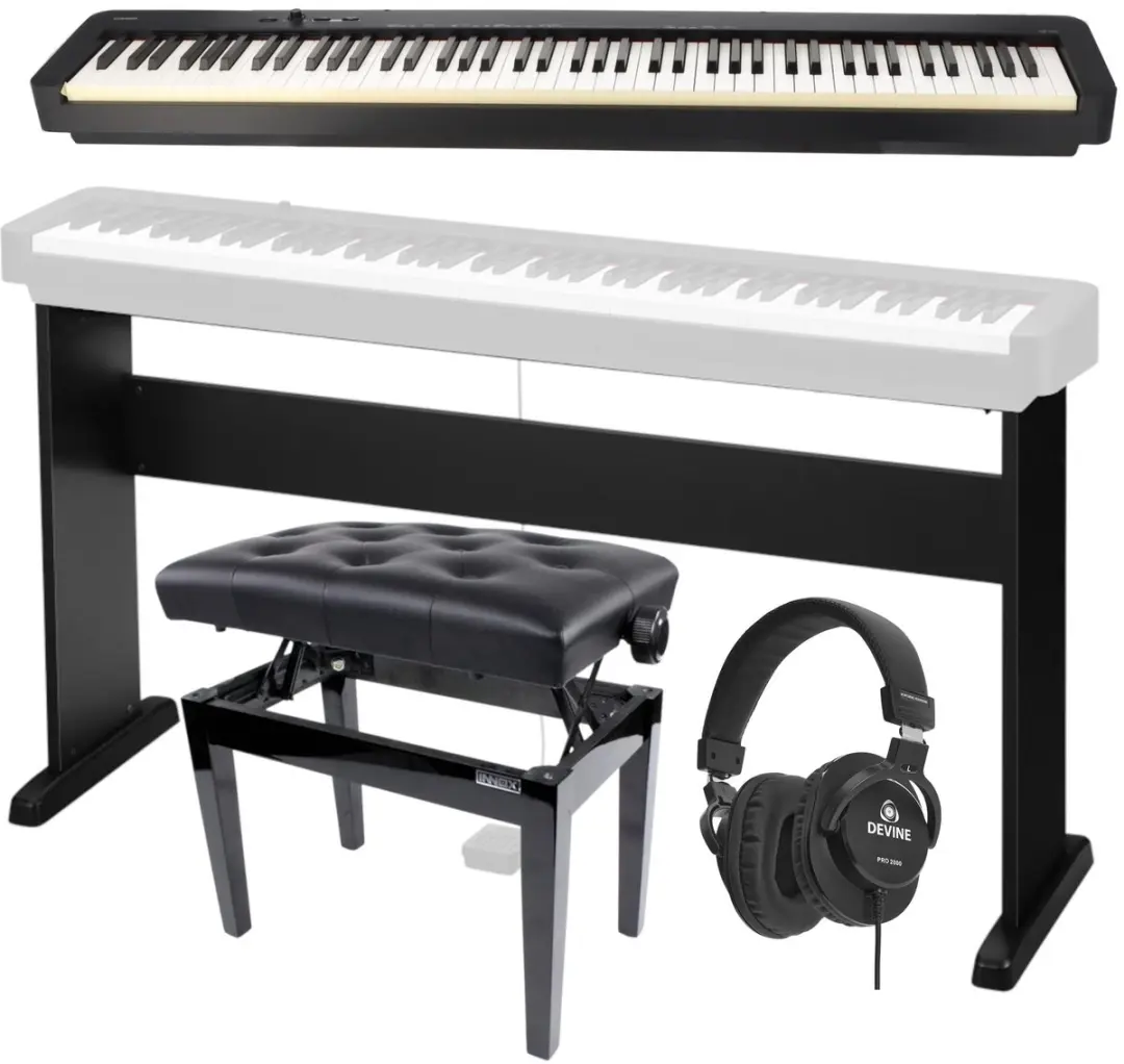 Casio CDP-S110 Piano Starterset - 88 Toetsen - Multikleur