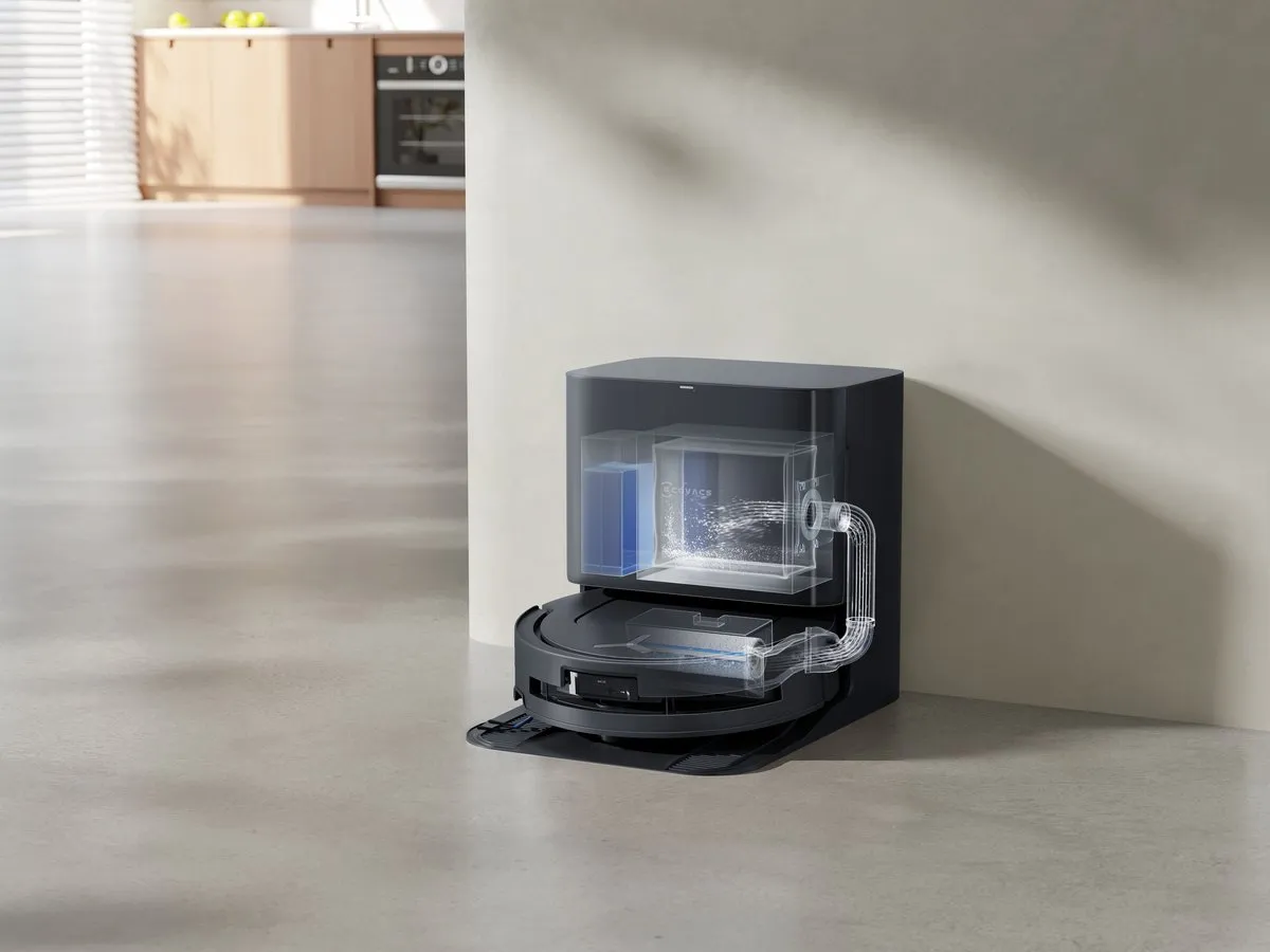 Ecovacs Deebot T80 Omni Robotstofzuiger - 18.000 Pa - Zwart - afbeelding 6 van 6