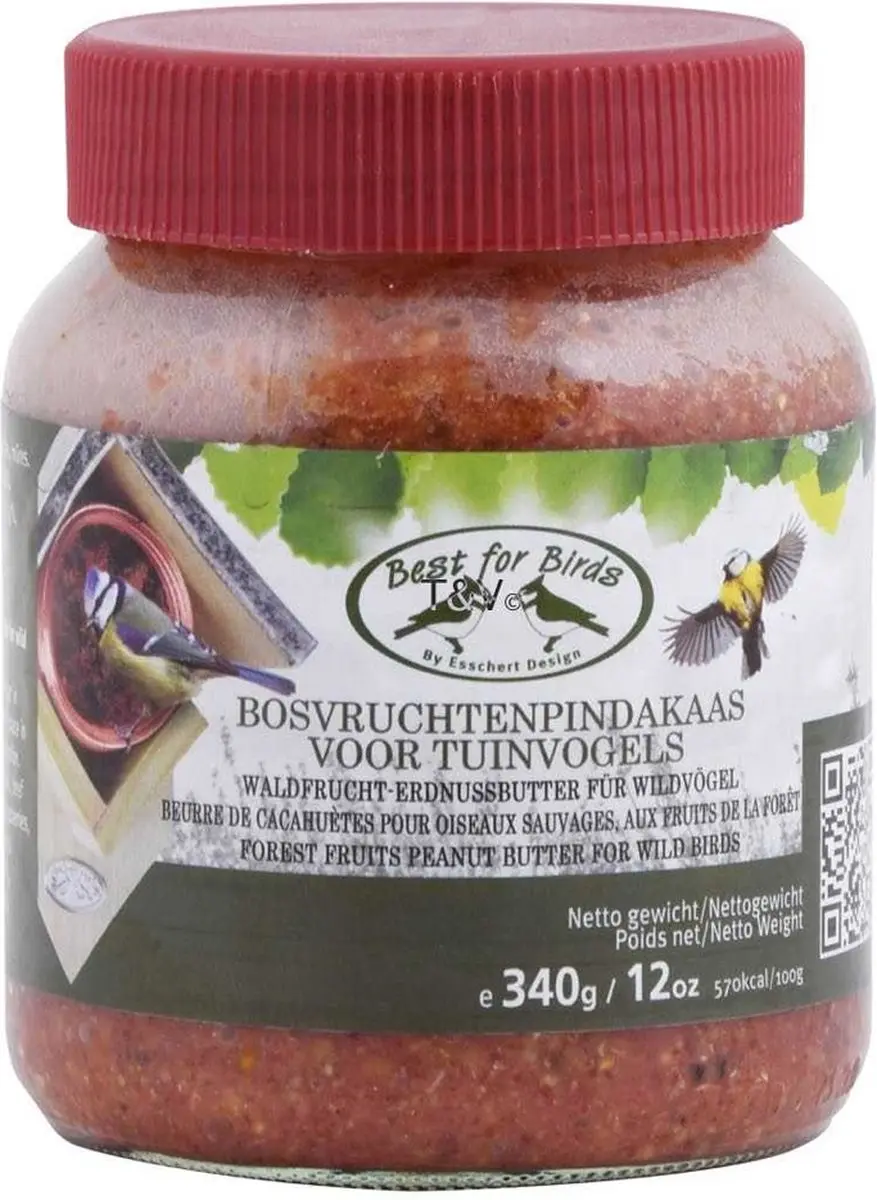 Esschert Design Vogelpindakaas Bosvruchten