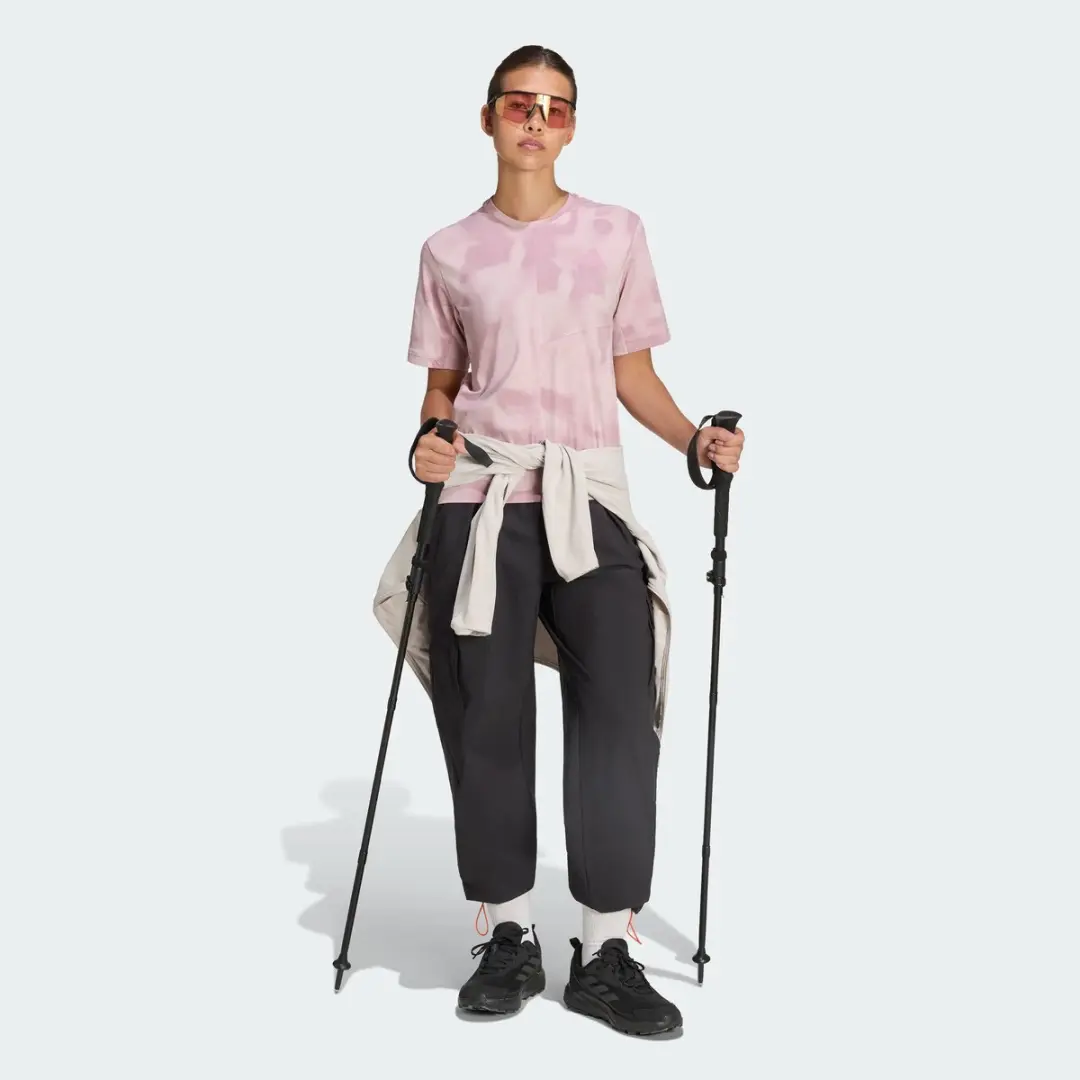 Adidas Terrex W MT AOP Tee - Paars