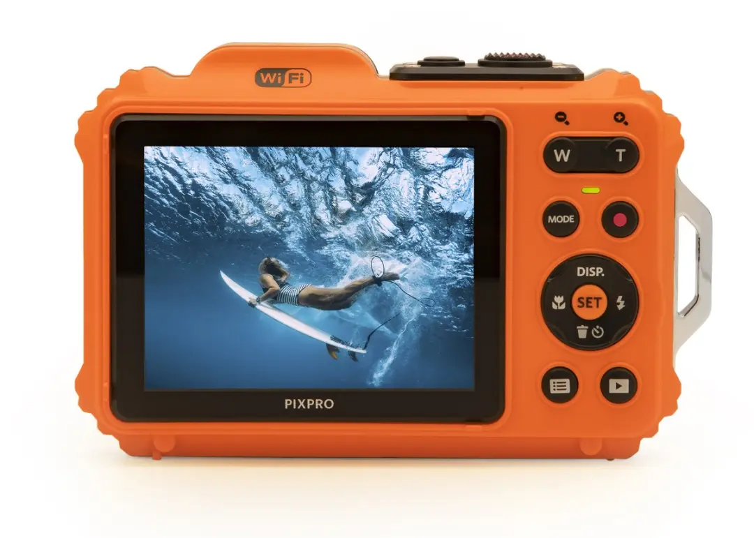 Kodak Pixpro WPZ2OG6 Compactcamera - 16MP - Waterdicht 15m - 4x Zoom - Oranje