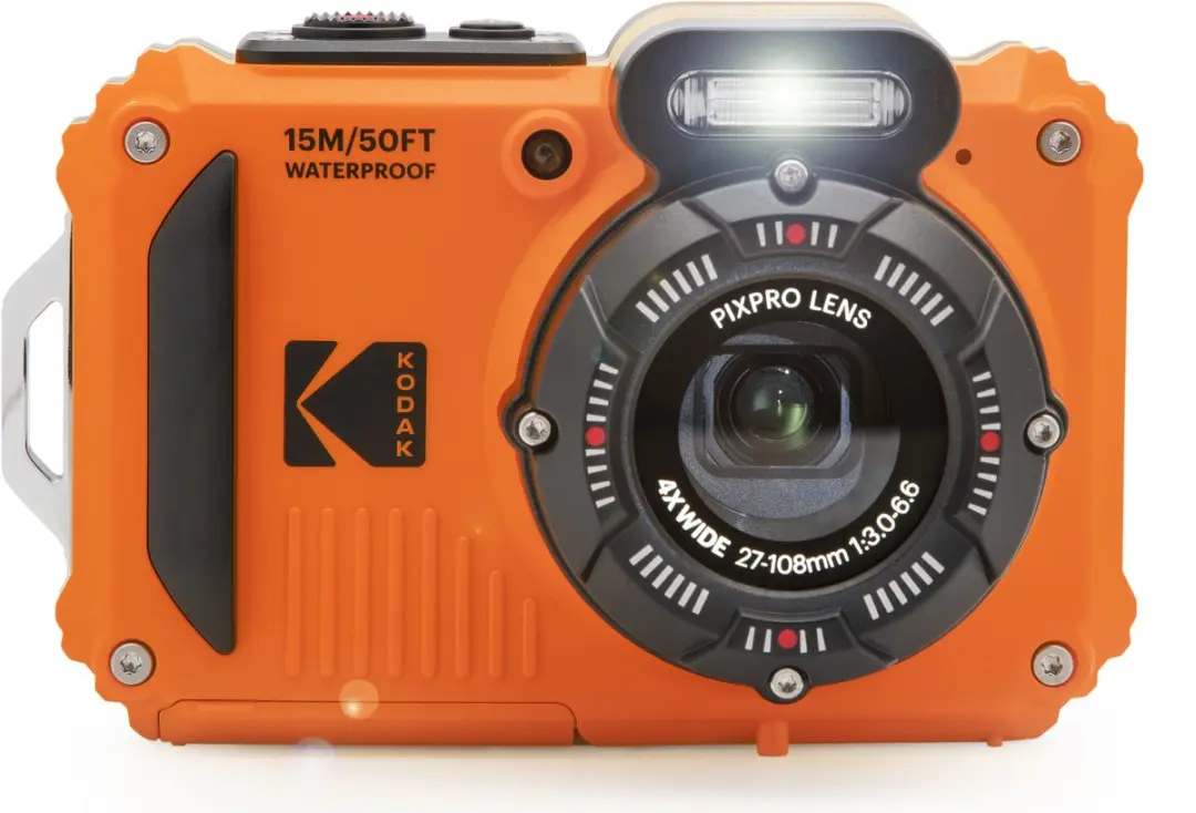 Kodak Pixpro WPZ2OG6 Compactcamera - 16MP - Waterdicht 15m - 4x Zoom - Oranje