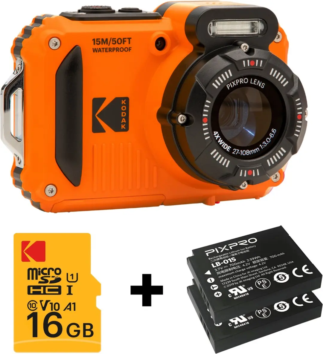 Kodak Pixpro WPZ2OG6 Compactcamera