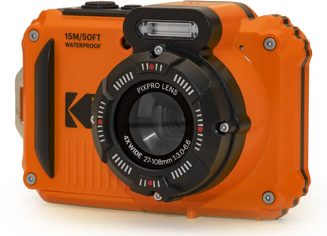 Kodak Pixpro WPZ2OG6 Compactcamera - 16MP - Waterdicht 15m - 4x Zoom - Oranje