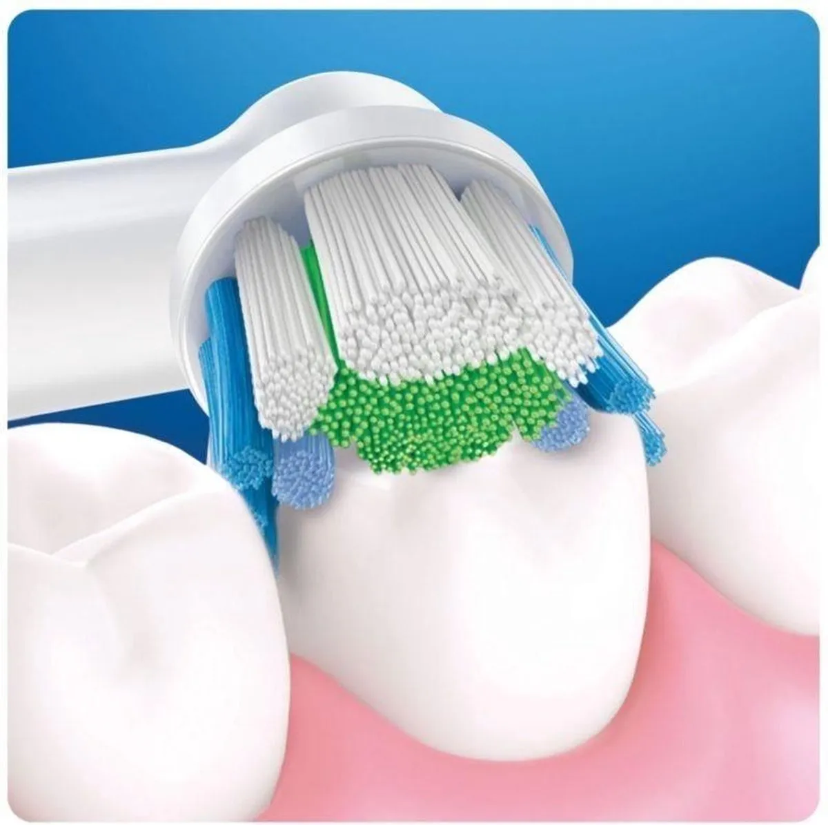 Oral-B Precision Clean Opzetborstels - 10 Stuks - Wit/ Groen