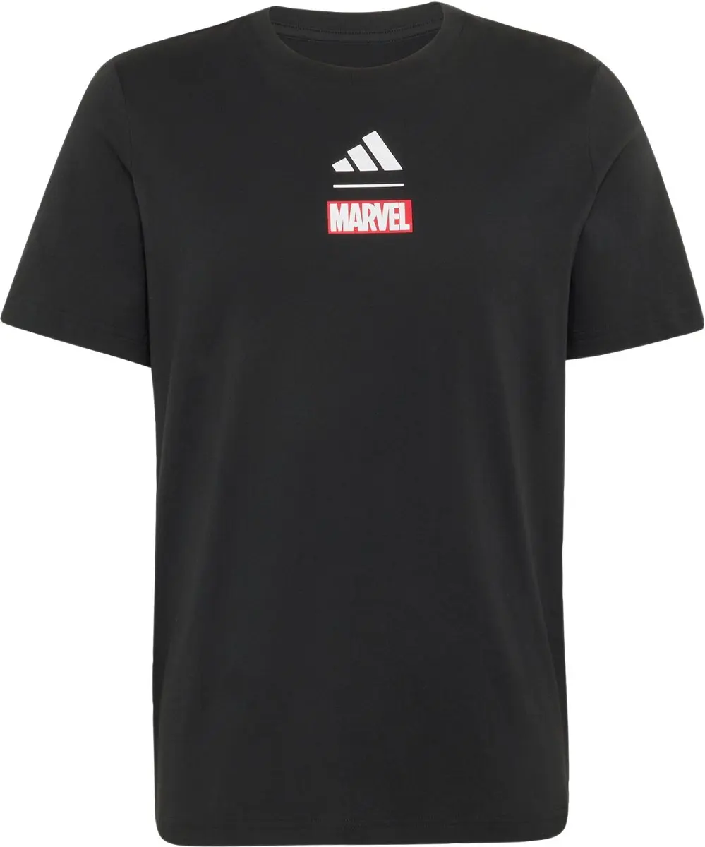 adidas Marvel Spider-Man T-Shirt Heren - Zwart - XL