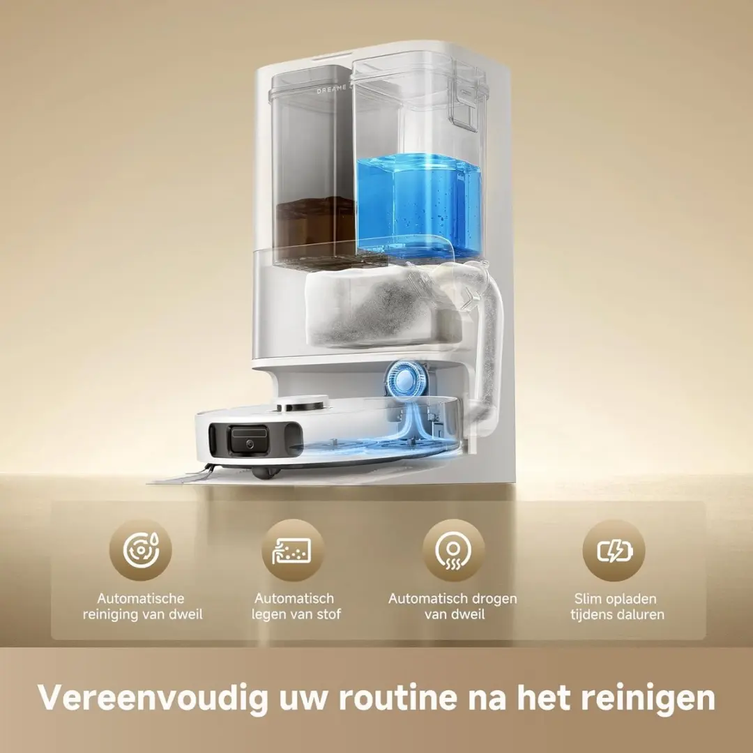 Dreame L40 Ultra A Robotstofzuiger - 24.000 Pa - Wit