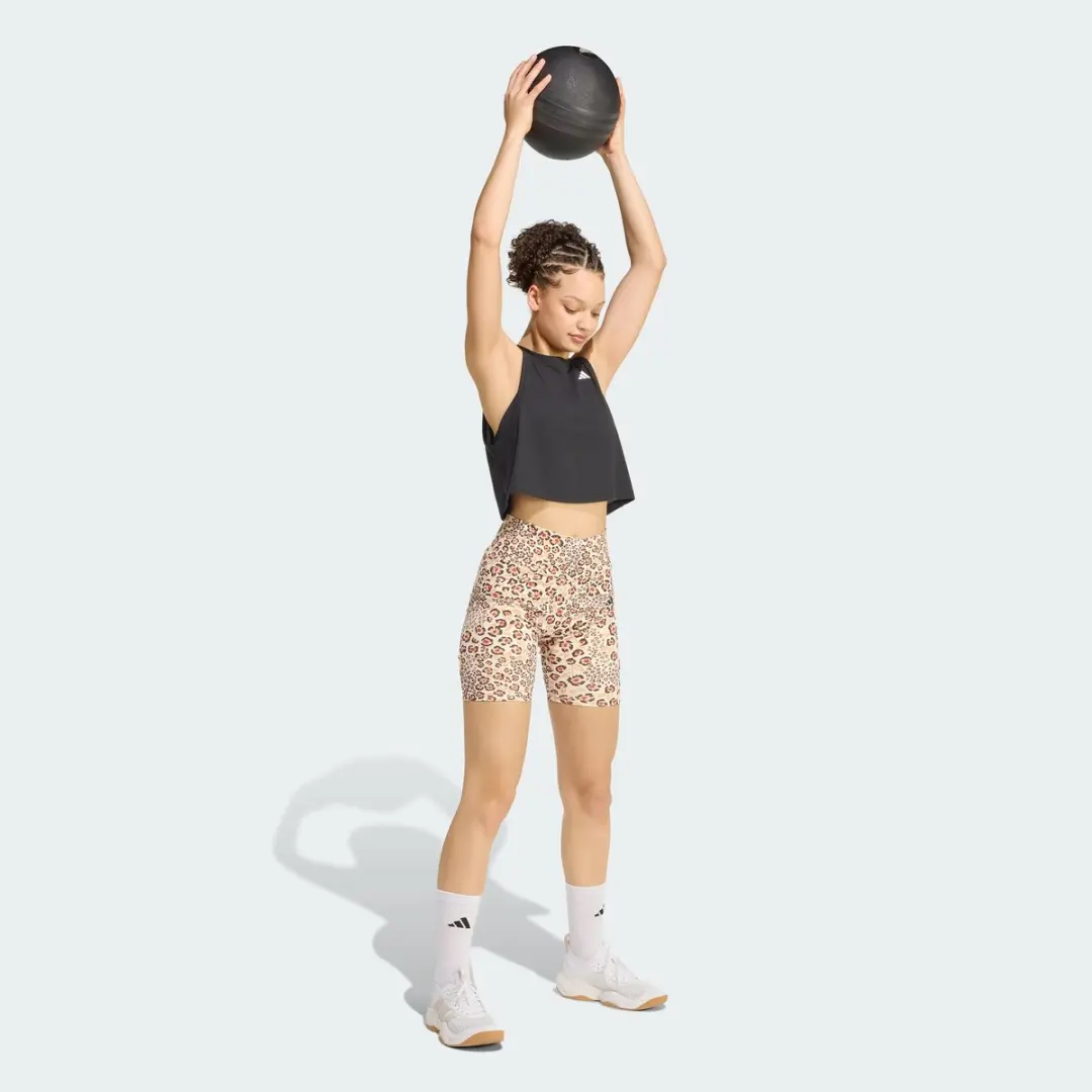 Adidas X Farm Rio Bikeshort L - Beige