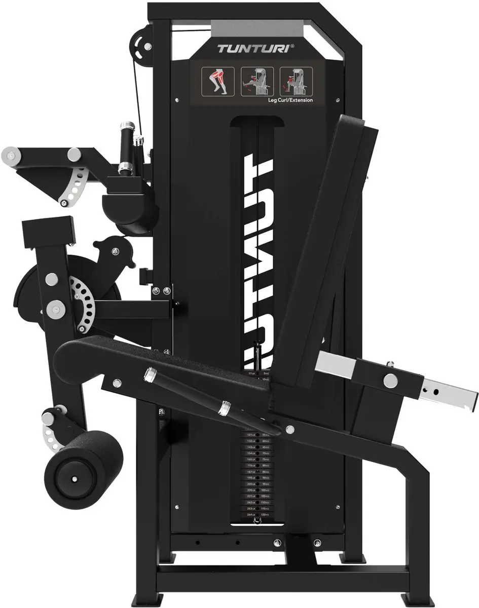 Tunturi Platinum Dual Leg Curl/Extension Krachtstation - 200kg