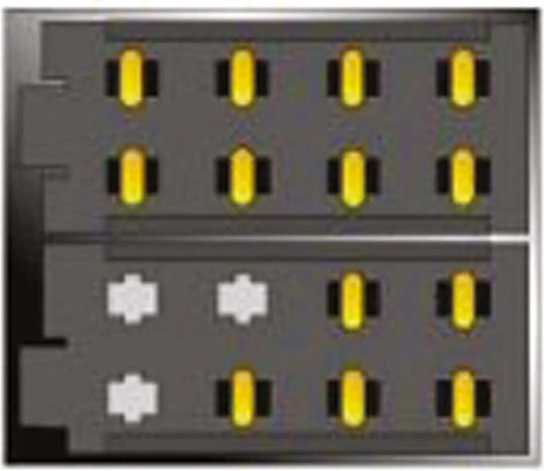 Carpoint Radioverloopstekker 13-aderig - Multicolor