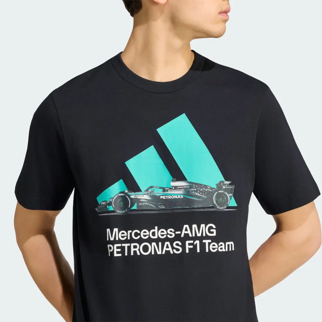 Adidas Performance Mercedes-AMG Petronas F1 Team T-shirt - M - Zwart