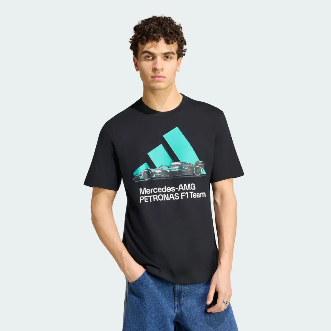 Adidas Performance Mercedes-AMG Petronas F1 Team T-shirt - M - Zwart