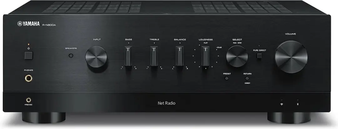 Yamaha R-N800A Receiver - 100W Stereo - Zwart
