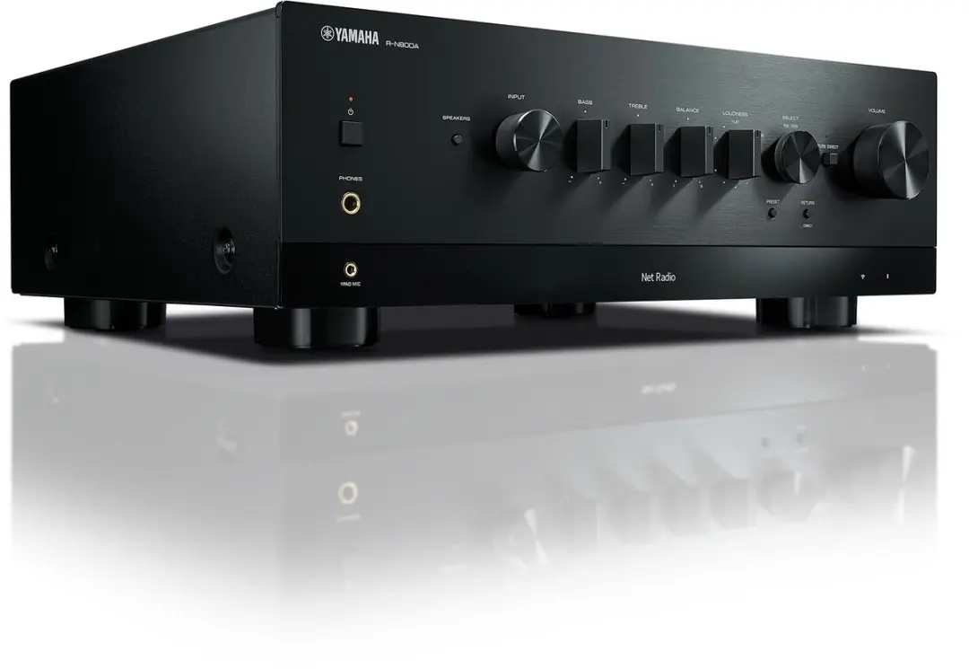 Yamaha R-N800A Receiver - 100W Stereo - Zwart