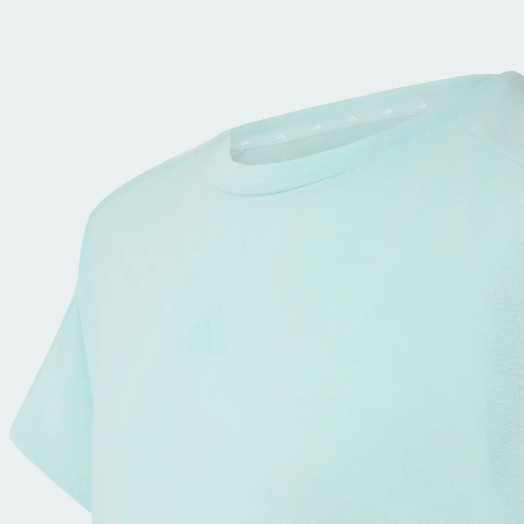 Adidas T-Shirt Meisjes KY3625 - 170 - Turquoise