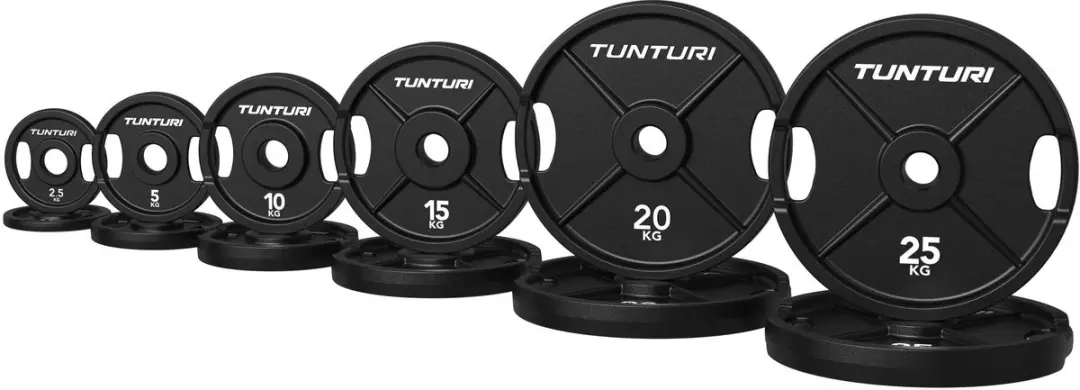 Tunturi Platinum Halterschijven Set 155kg