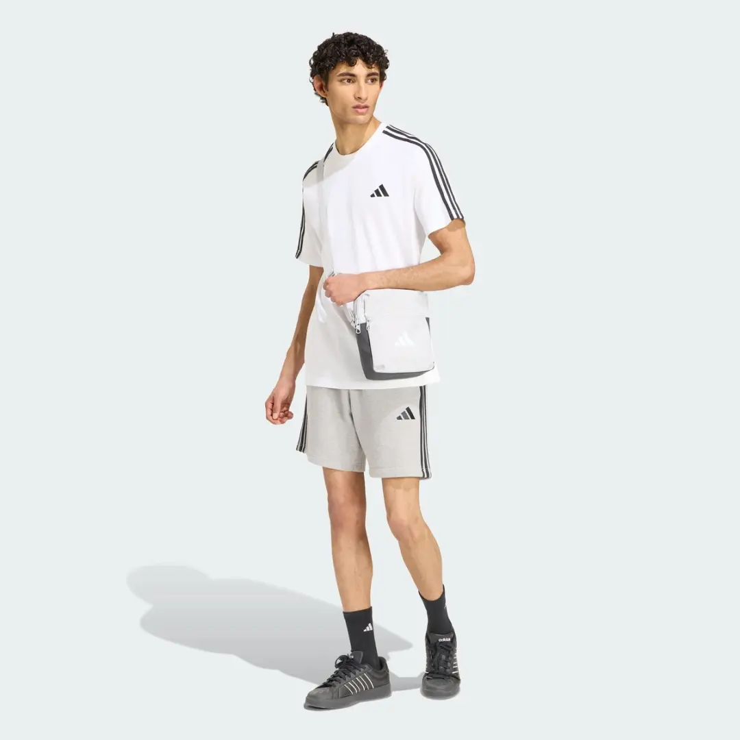 Adidas 3-Stripes T-Shirt Heren Wit - XXL