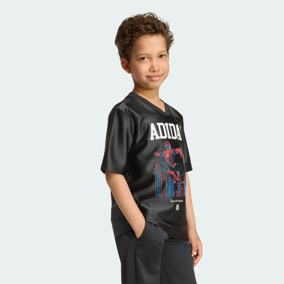 adidas Marvel Spider-Man T-Shirt KG6140 - 104 - afbeelding 6 van 6