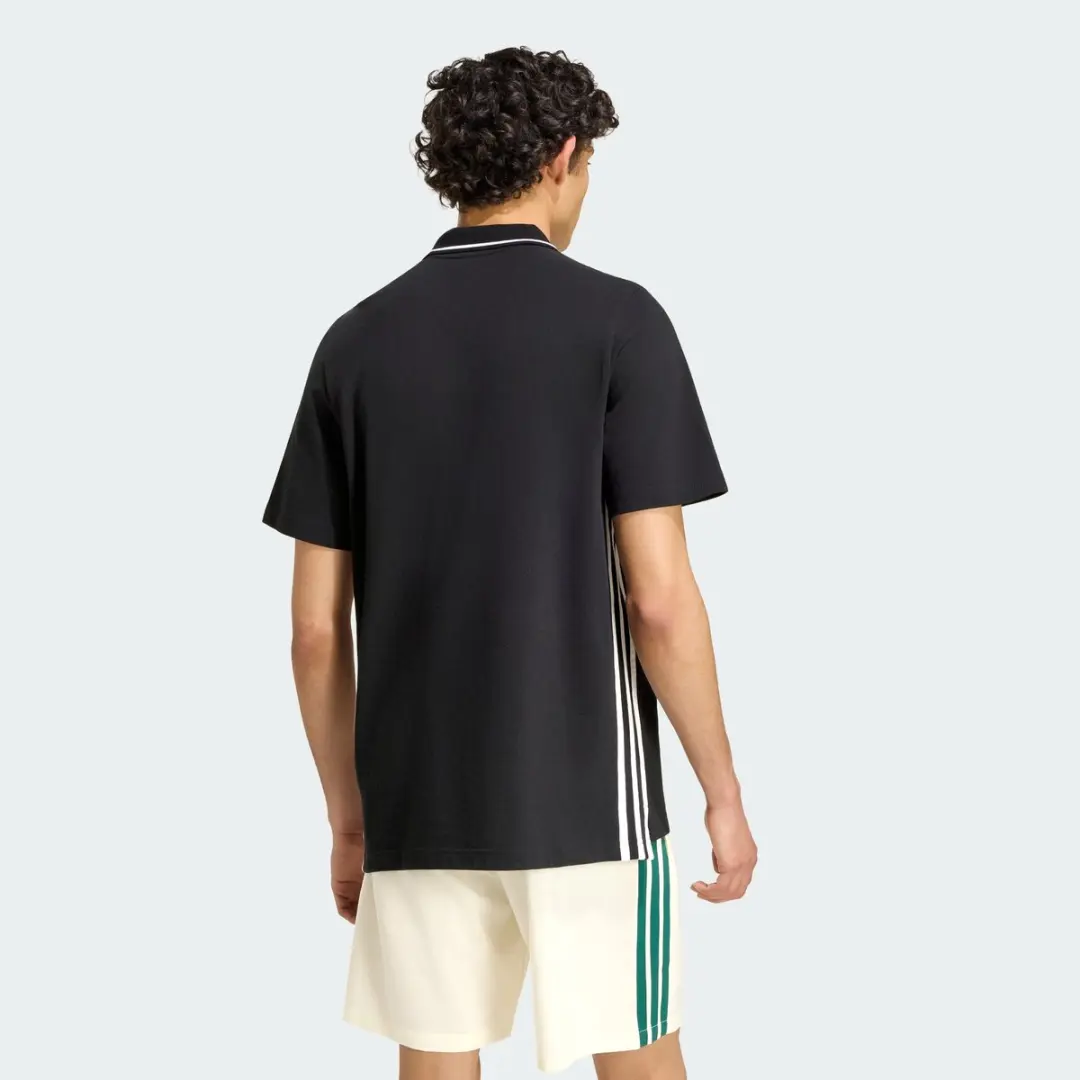 Adidas Essentials 3-Stripes Poloshirt KY6628 - Heren - XL - Zwart