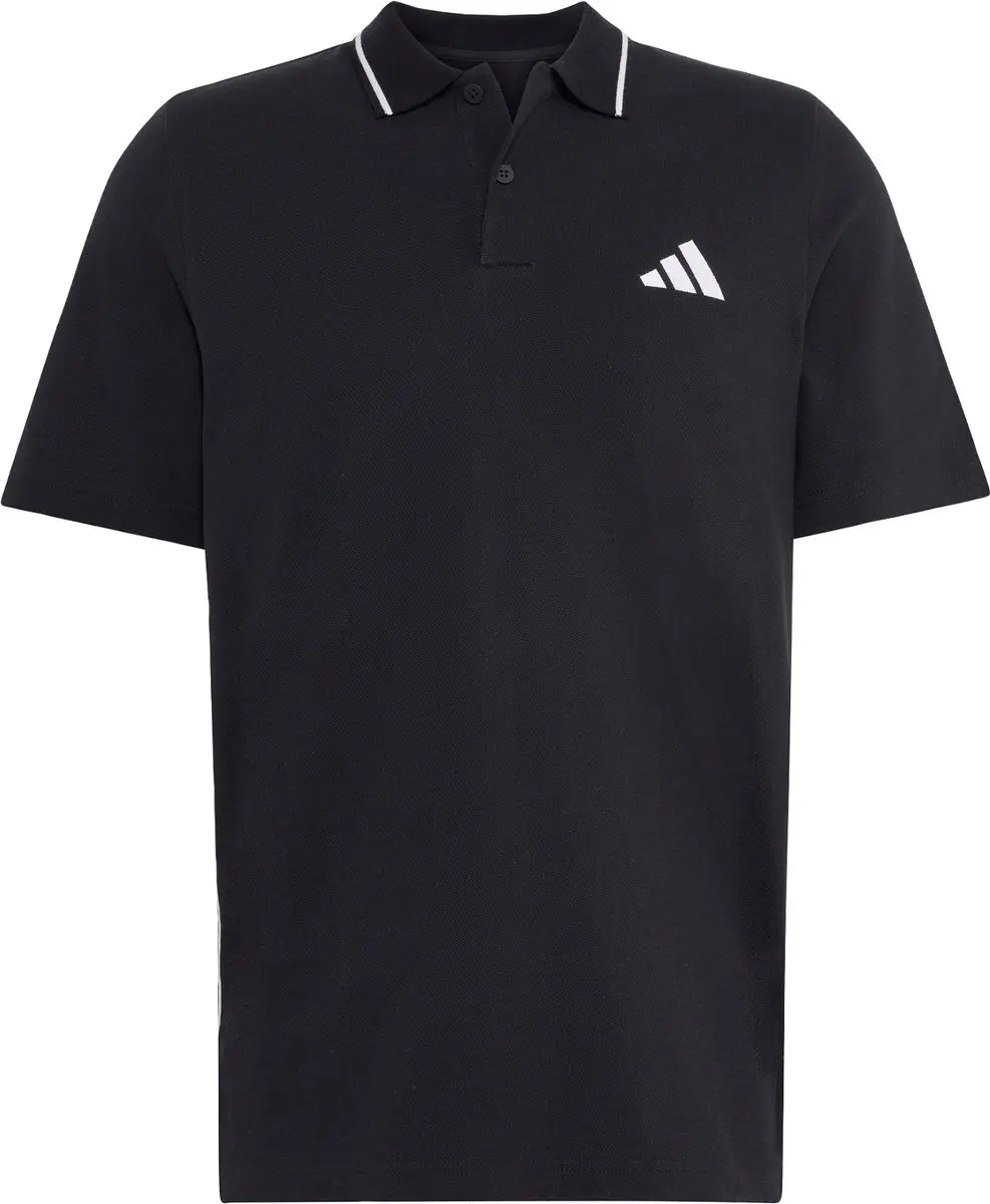 Adidas Essentials 3-Stripes Poloshirt KY6628 - Heren - XL - Zwart
