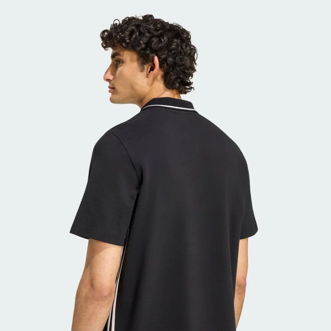 Adidas Essentials 3-Stripes Poloshirt KY6628 - Heren - XL - Zwart