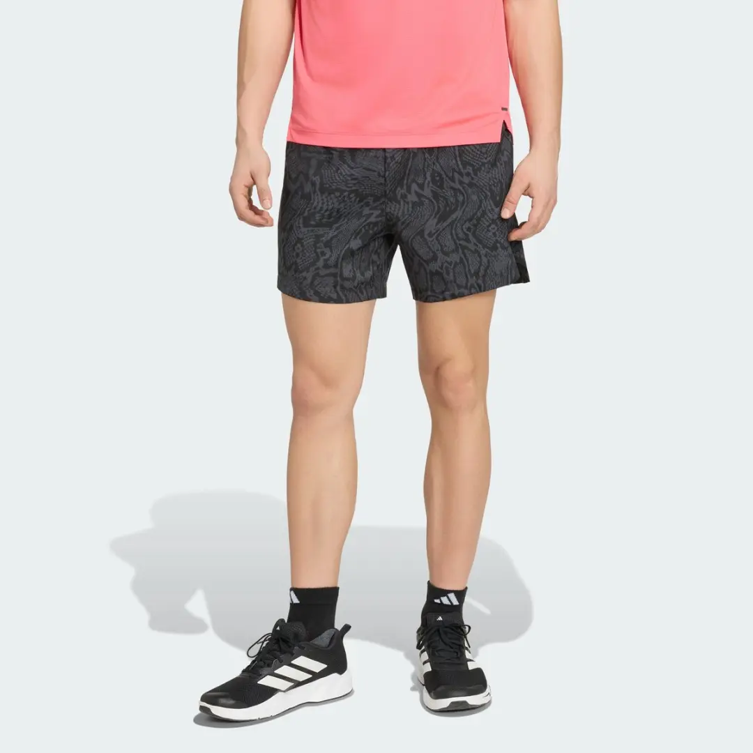 Adidas Performance D4t Primelift AOP Short KT5267 - Grijs