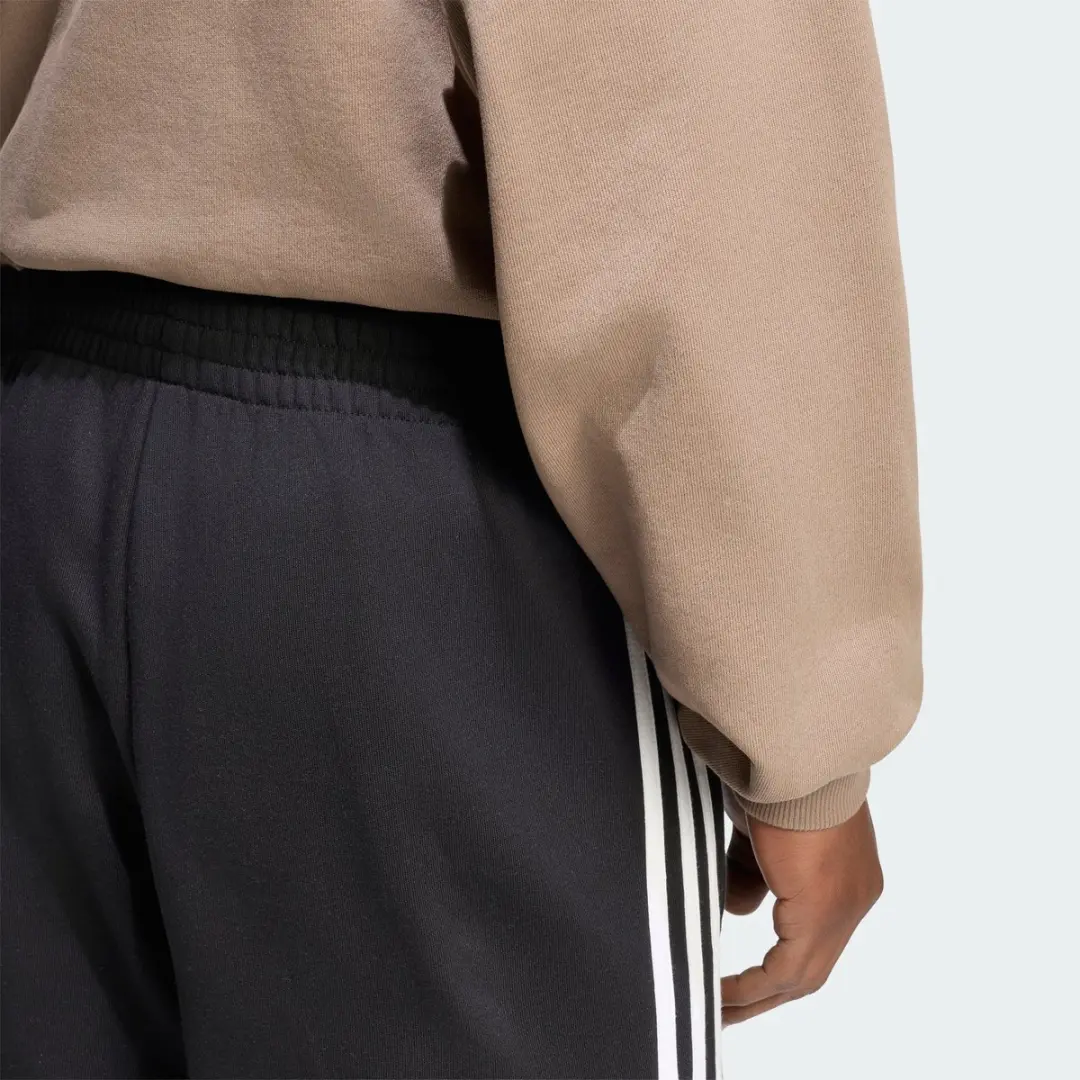 adidas 3-Stripes Tapered Cuffed Trainingsbroek S - Zwart