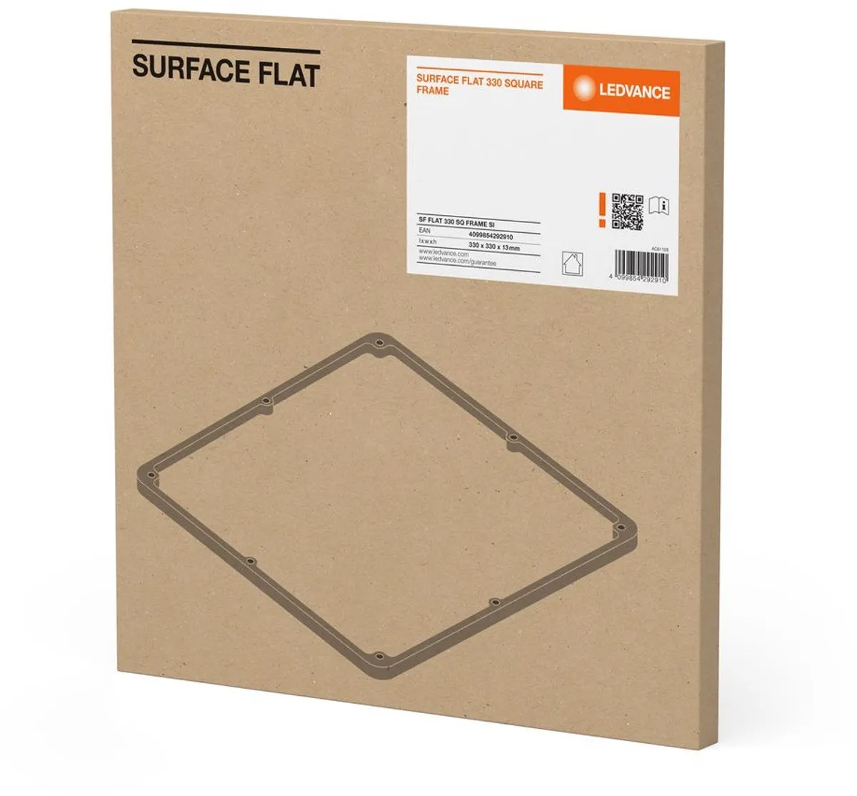 LEDVANCE Surface Flat Frame 330 Vierkant