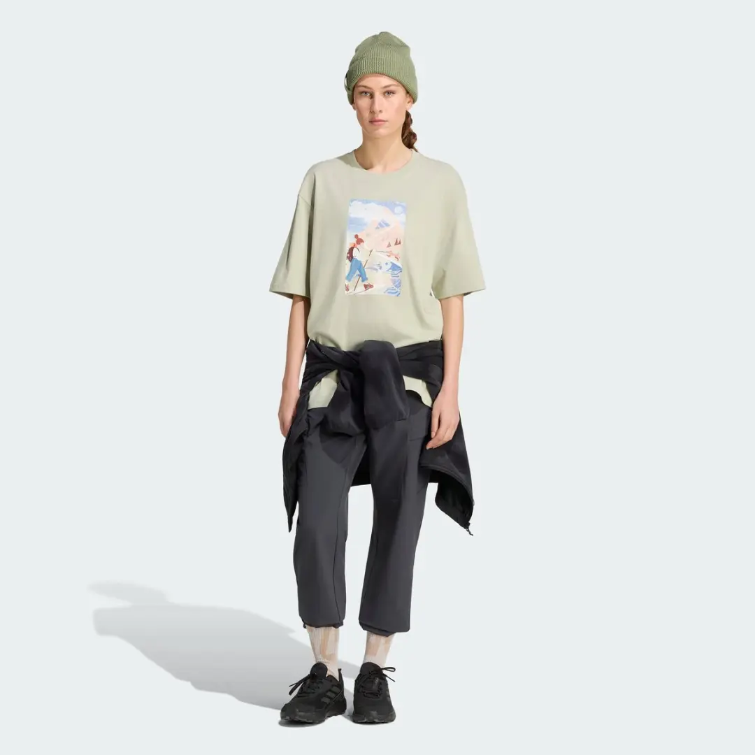 Adidas Terrex Secret Paths Ahead T-Shirt KS2523 - Groen