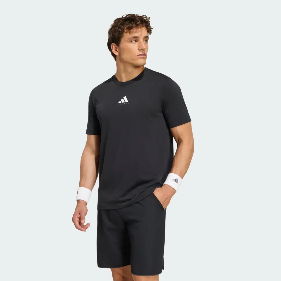 Adidas Performance Tennis T-Shirt KR2332 - Zwart