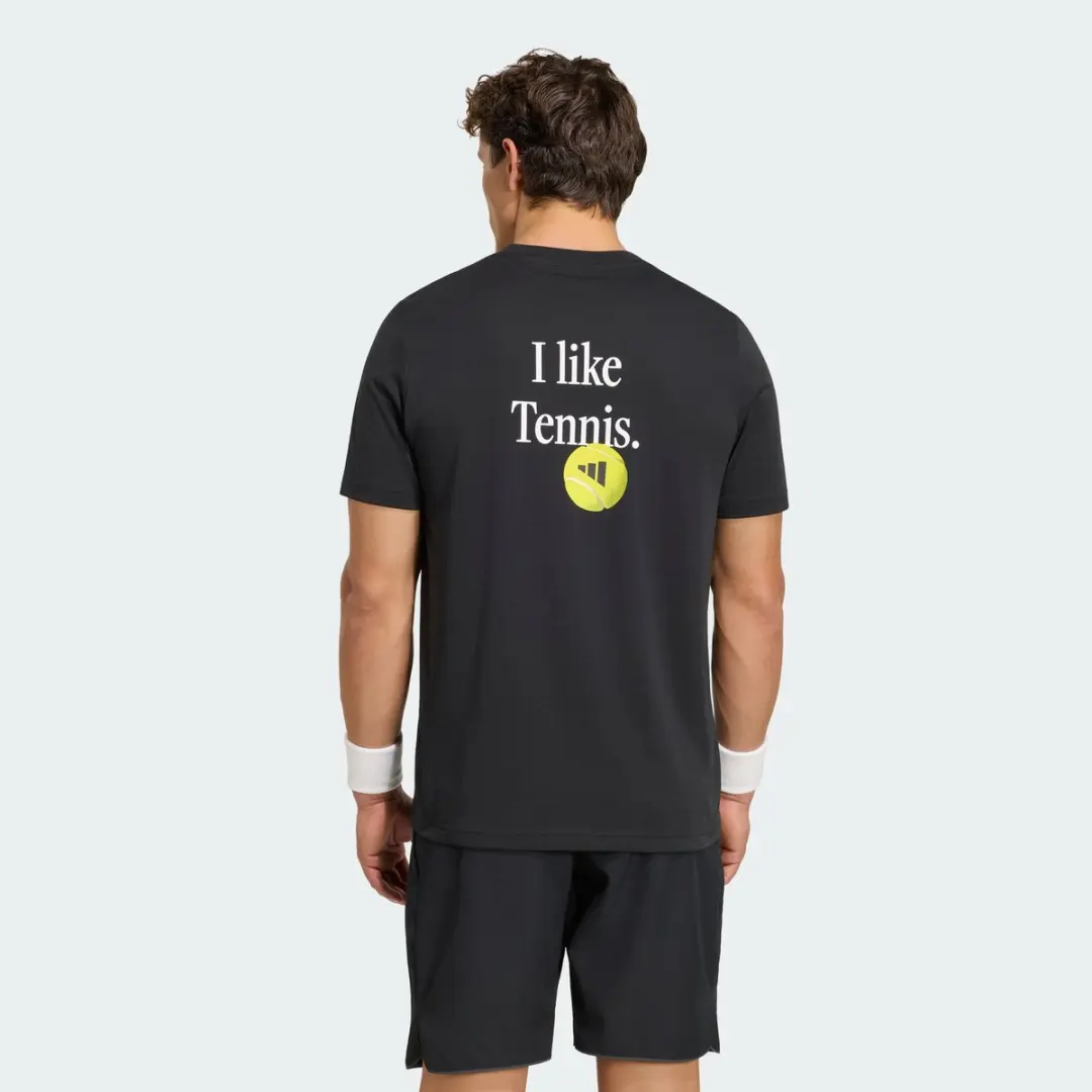 Adidas Performance Tennis T-Shirt KR2332 - Zwart