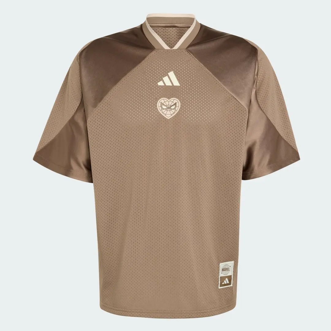 adidas Marvel Spider-Man Mesh Sportshirt KS2966 - Heren - Beige