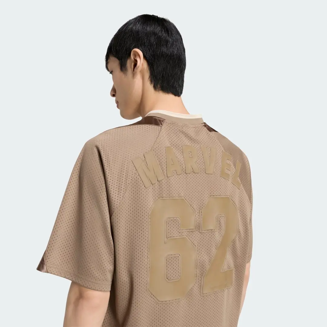 adidas Marvel Spider-Man Mesh Sportshirt KS2966 - Heren - Beige
