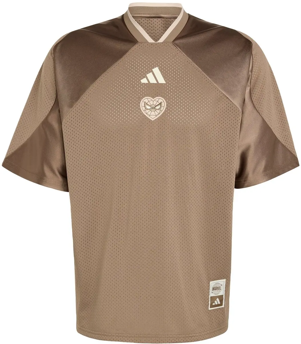 adidas Marvel Spider-Man Mesh Sportshirt KS2966 - Heren - Beige