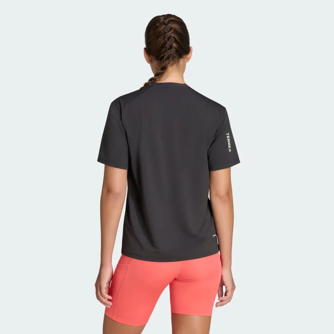 Adidas Terrex Multi Climacool Logo Tech T-shirt M - Zwart - afbeelding 6 van 6