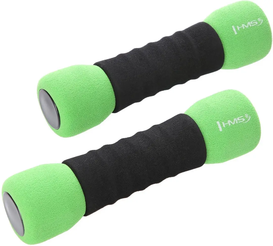 HMS CM07 Zachte Dumbbellset 3kg - Groen