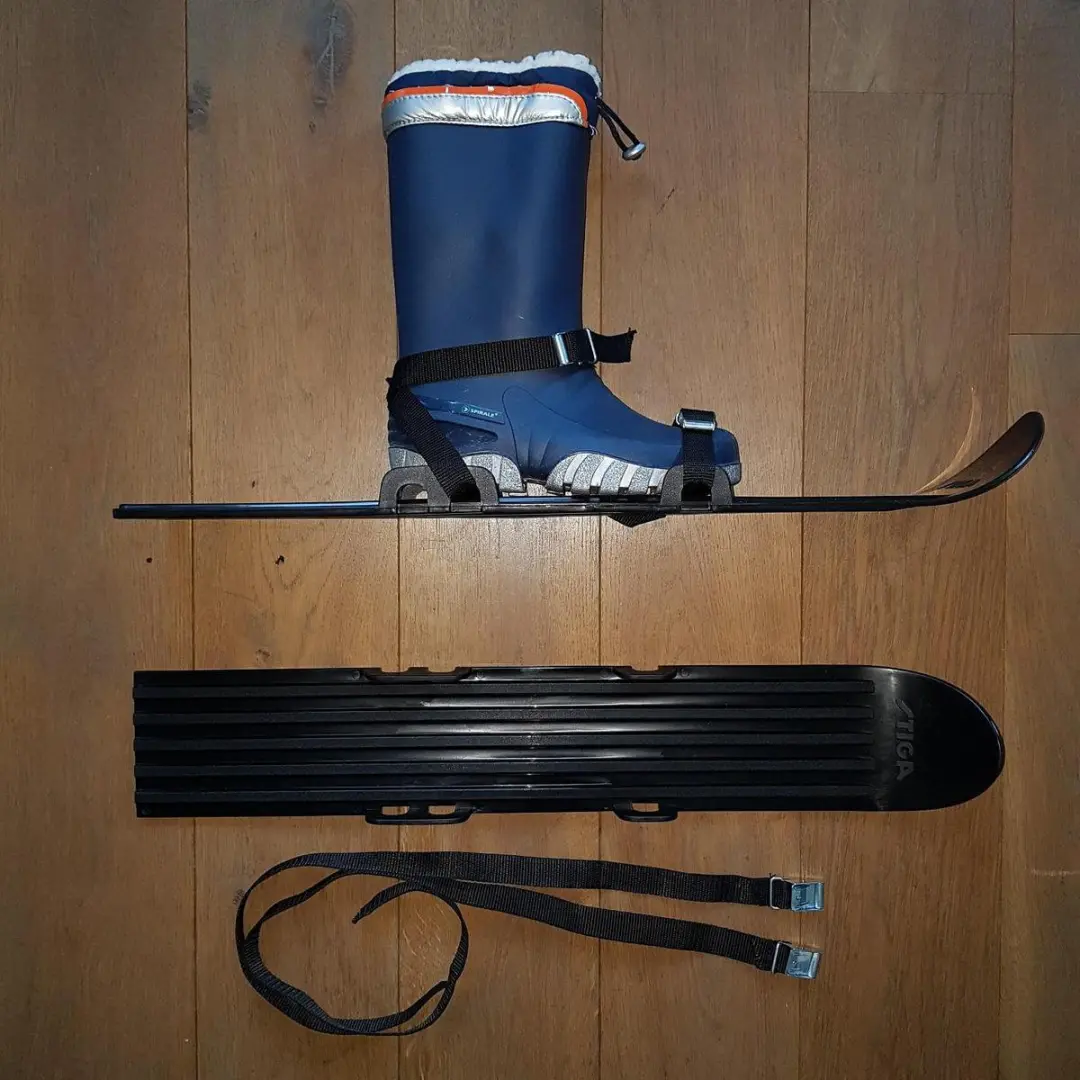Stiga Mini Ski Set - 2 Stuks - Zwart