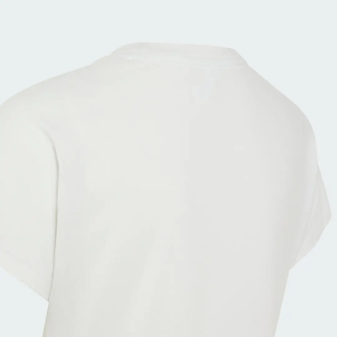 Adidas T-Shirt Meisjes KY3617 - Wit - Maat 164