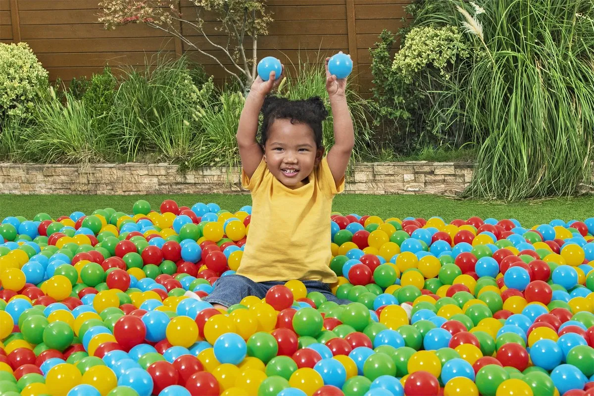 Bestway Zak met 100 Plastic Ballen - 7035062090 - Multikleur