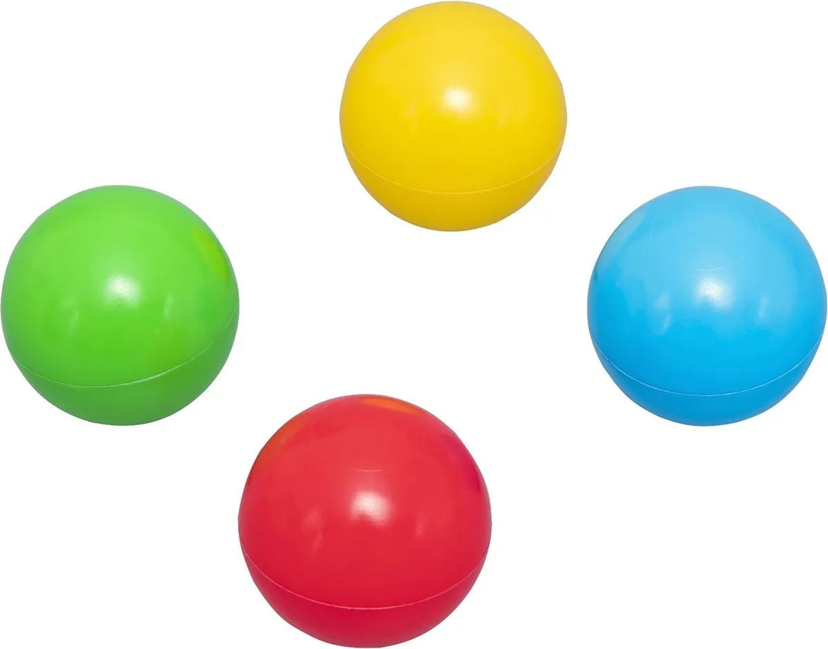 Bestway Zak met 100 Plastic Ballen - 7035062090 - Multikleur
