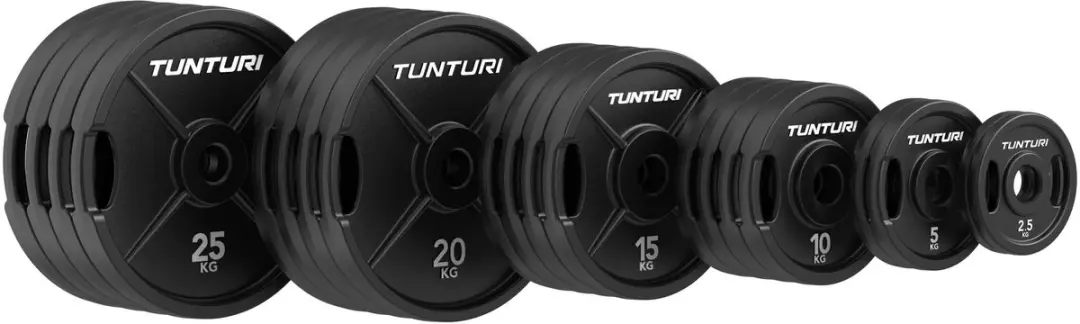 Tunturi Platinum Halterschijven Set 295kg - 20 Stuks