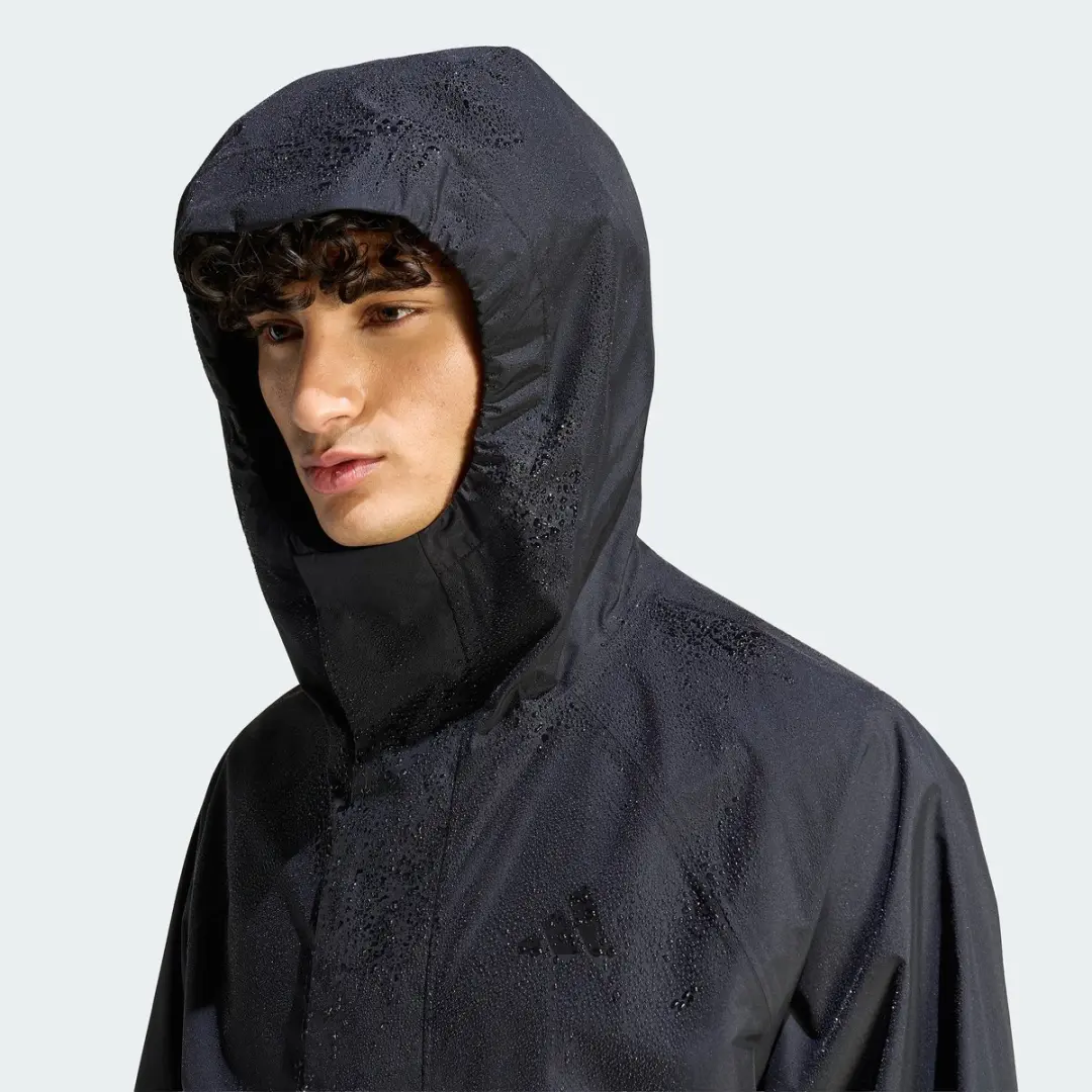 Adidas Sportswear Essentials Regenjack TX855 - Heren - Zwart
