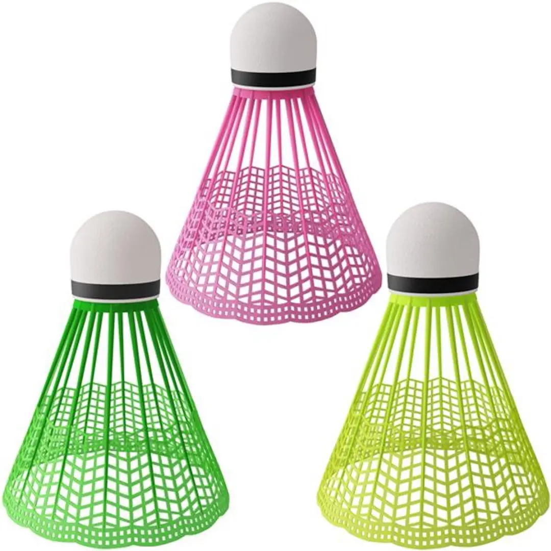 Nils NBL6103 Badmintonshuttels - 3 Stuks - Multicolor