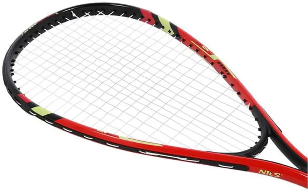 Nils NRS001 Crossminton Set - 2 Rackets 3 Shuttles - Rood - afbeelding 6 van 6