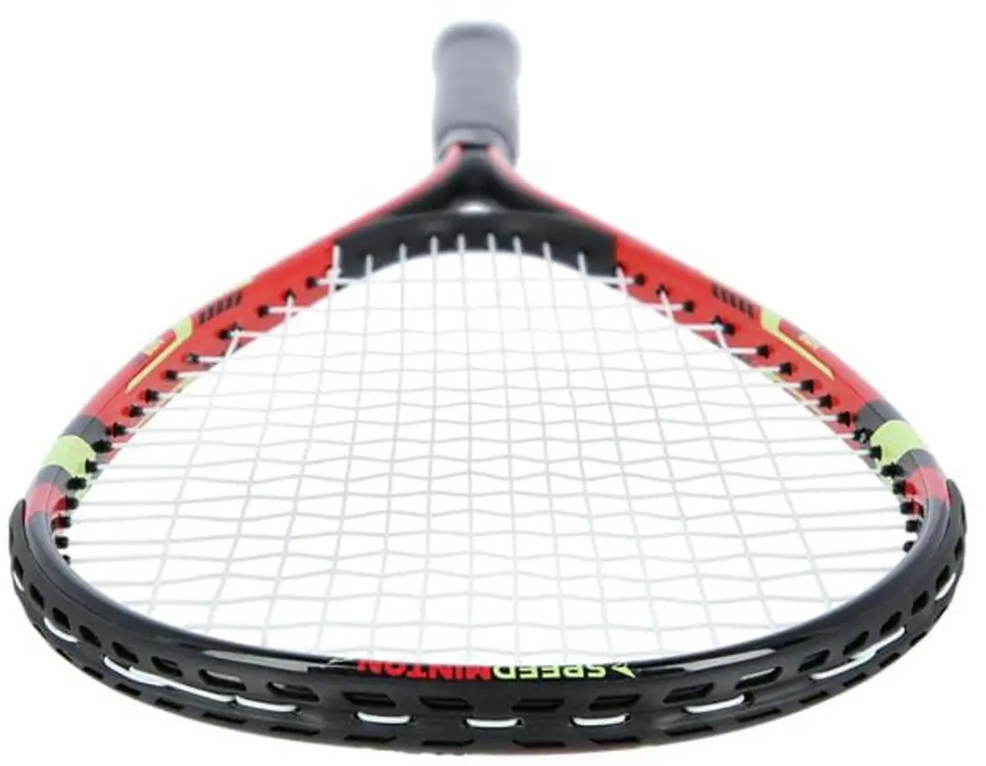 Nils NRS001 Crossminton Set - 2 Rackets 3 Shuttles - Rood