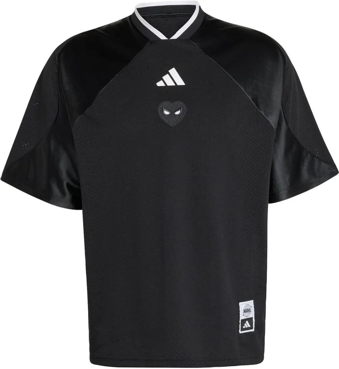 adidas Marvel Spider-Man Mesh Sportshirt KS0368 - Heren Zwart