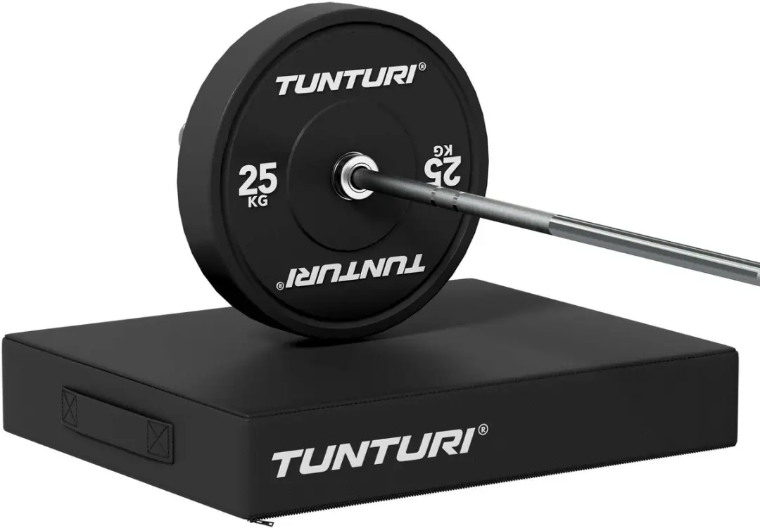 Tunturi Platinum Drop Pad Set - 2 Stuks - Zwart