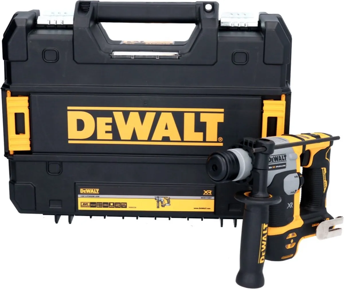 DeWalt DCH172 Combihamer 18V - TSTAK koffer - afbeelding 6 van 6