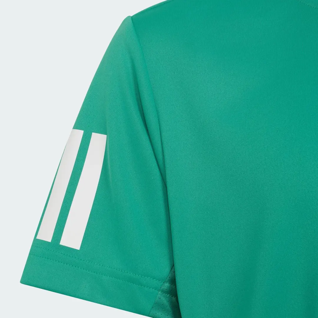 Adidas Performance Club Tennis 3-Stripes T-Shirt - 164 - Groen