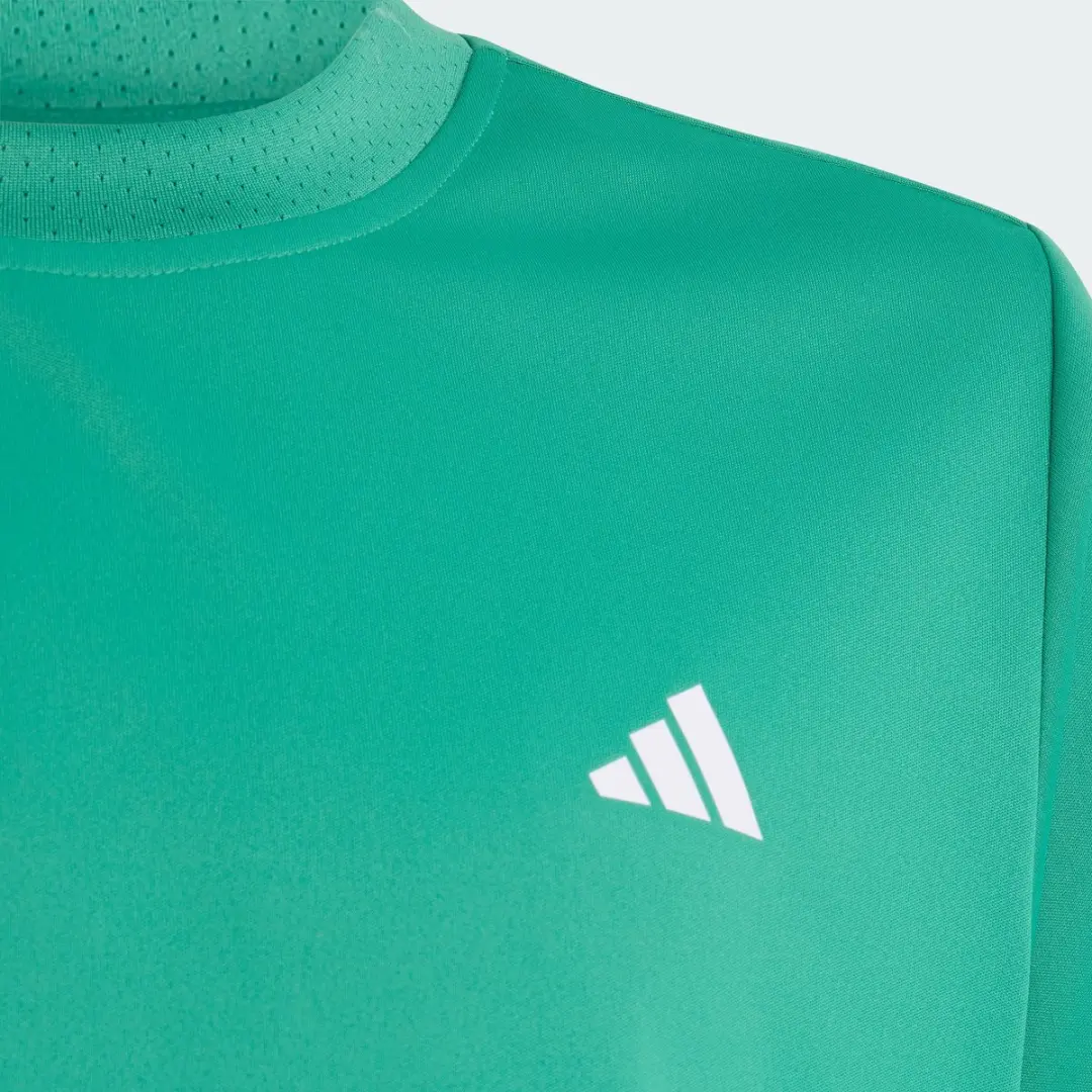 Adidas Performance Club Tennis 3-Stripes T-Shirt - 164 - Groen - afbeelding 6 van 6